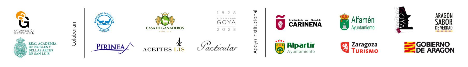 Patrocinadores y colaboradores