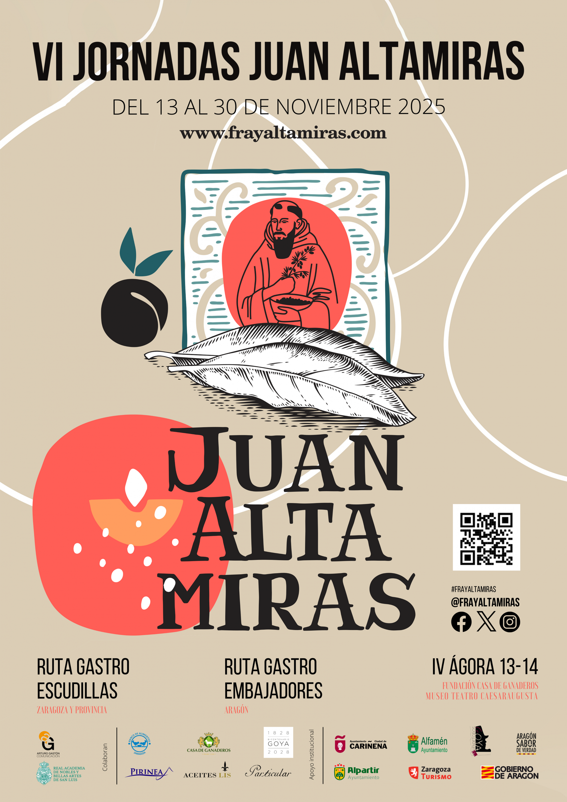 Cartel VI Jornadas Juan Altamiras